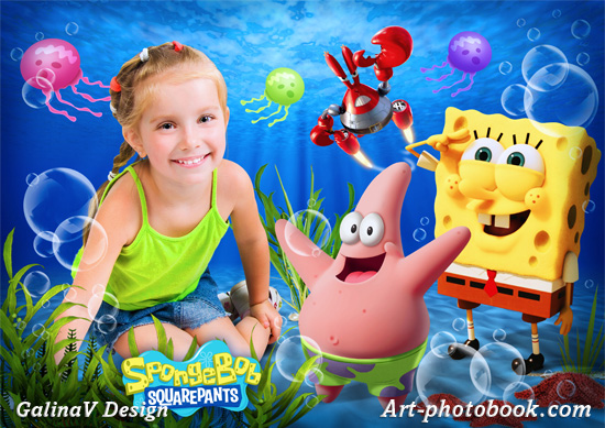 ������� Sponge Bob - ����� ��� 3D